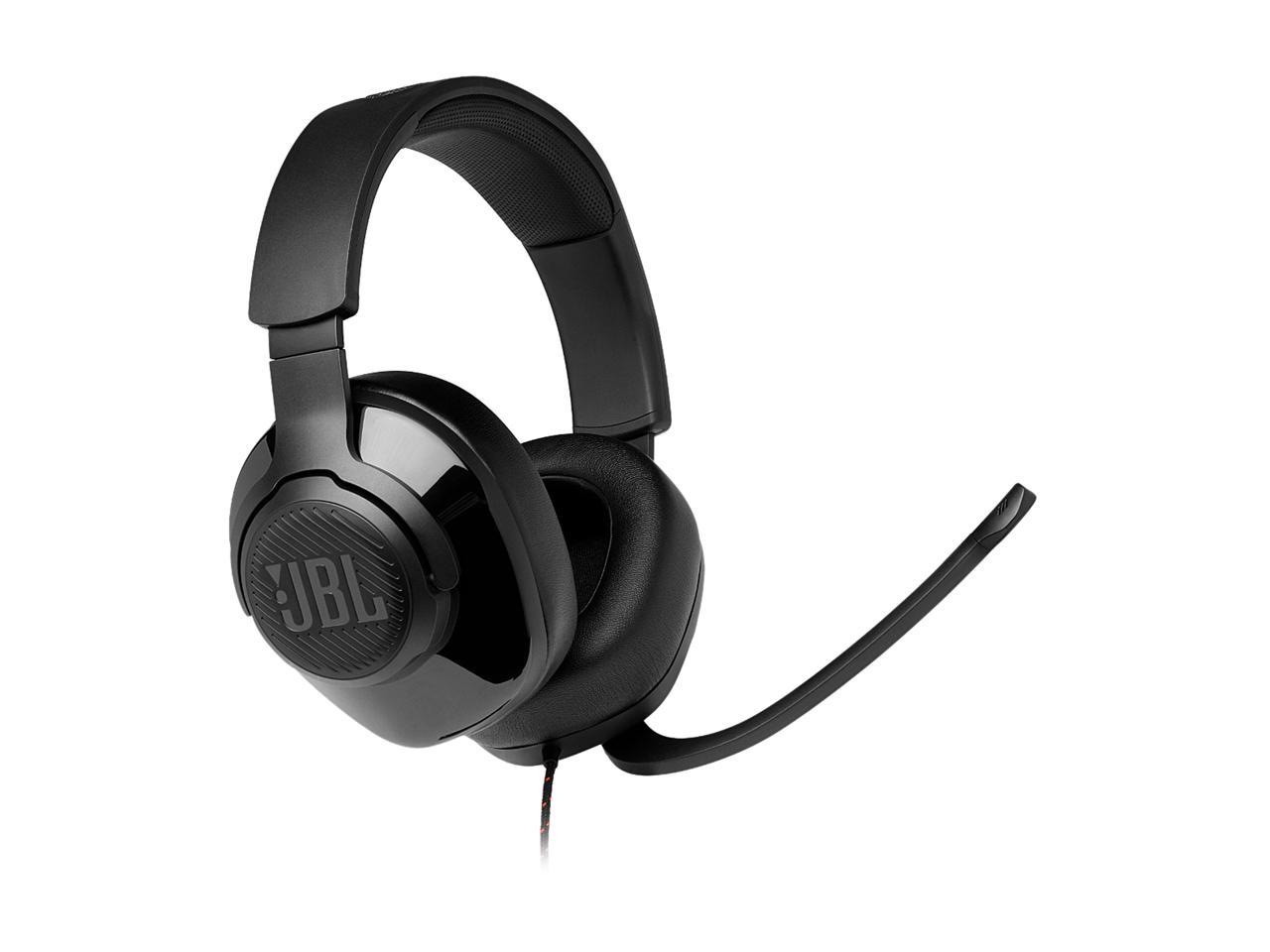 JBL QUANTUM 300 Circumaural Gaming Headset, Black - Newegg.com