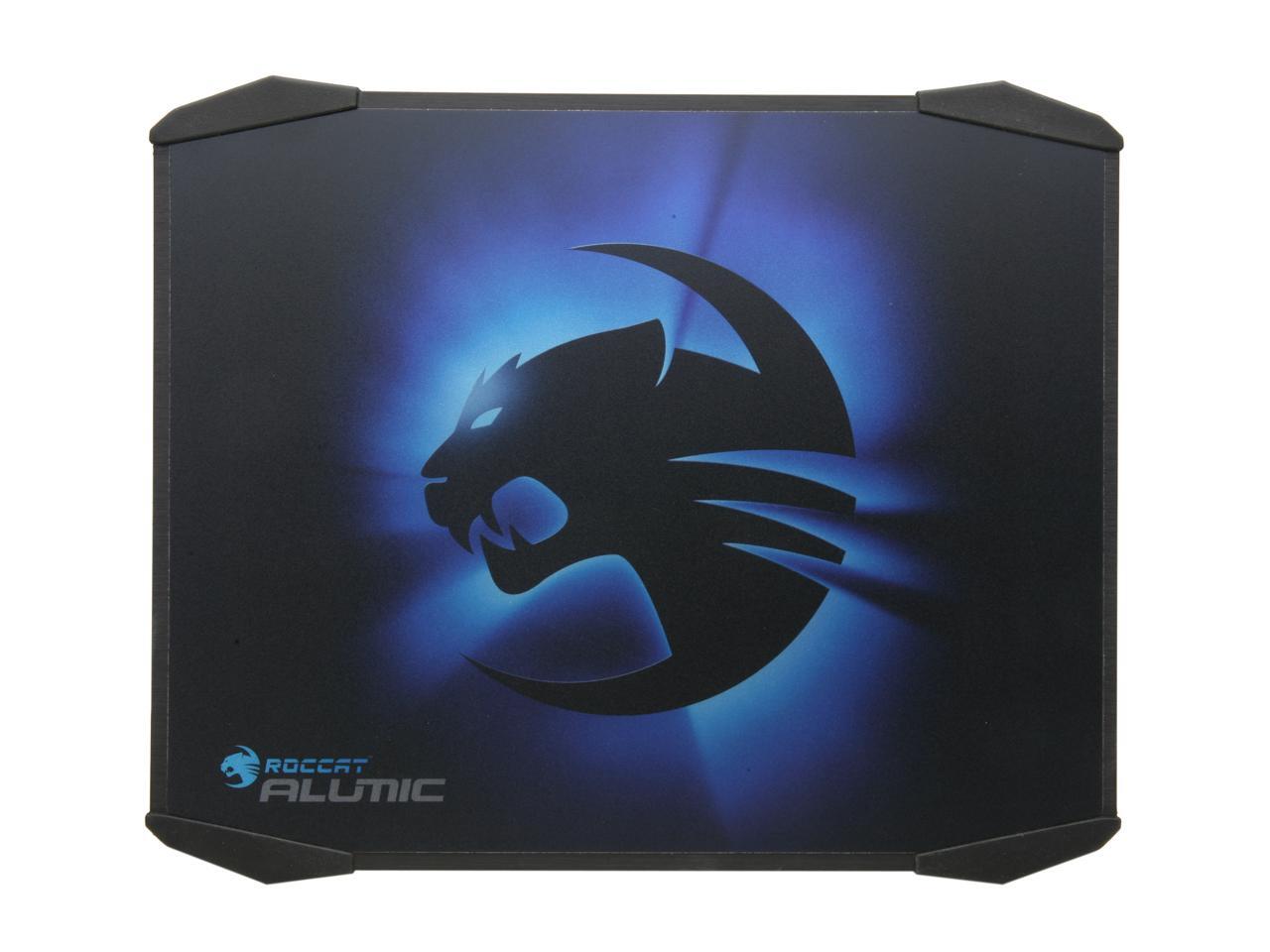 Roccat Sense Pro - Tappetino Mouse Da Gioco In Tessuto Qualità Militare, Quadrato 450x450 Mm, Nero
