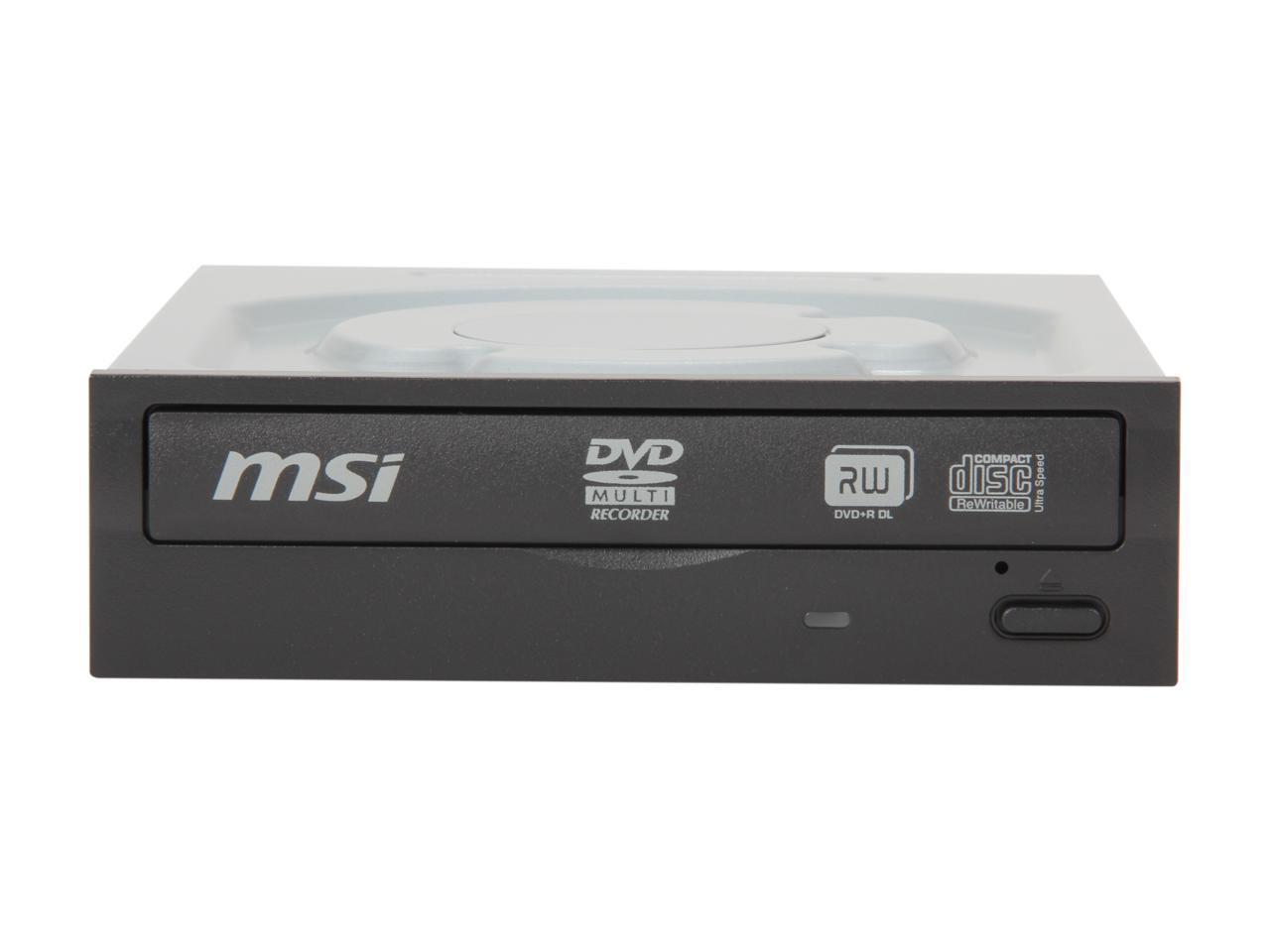 MSI 24X DVD Burner 24X DVD+R 8X DVD+RW 24X DVD-R 6X DVD-RW 16X DVD-ROM ...