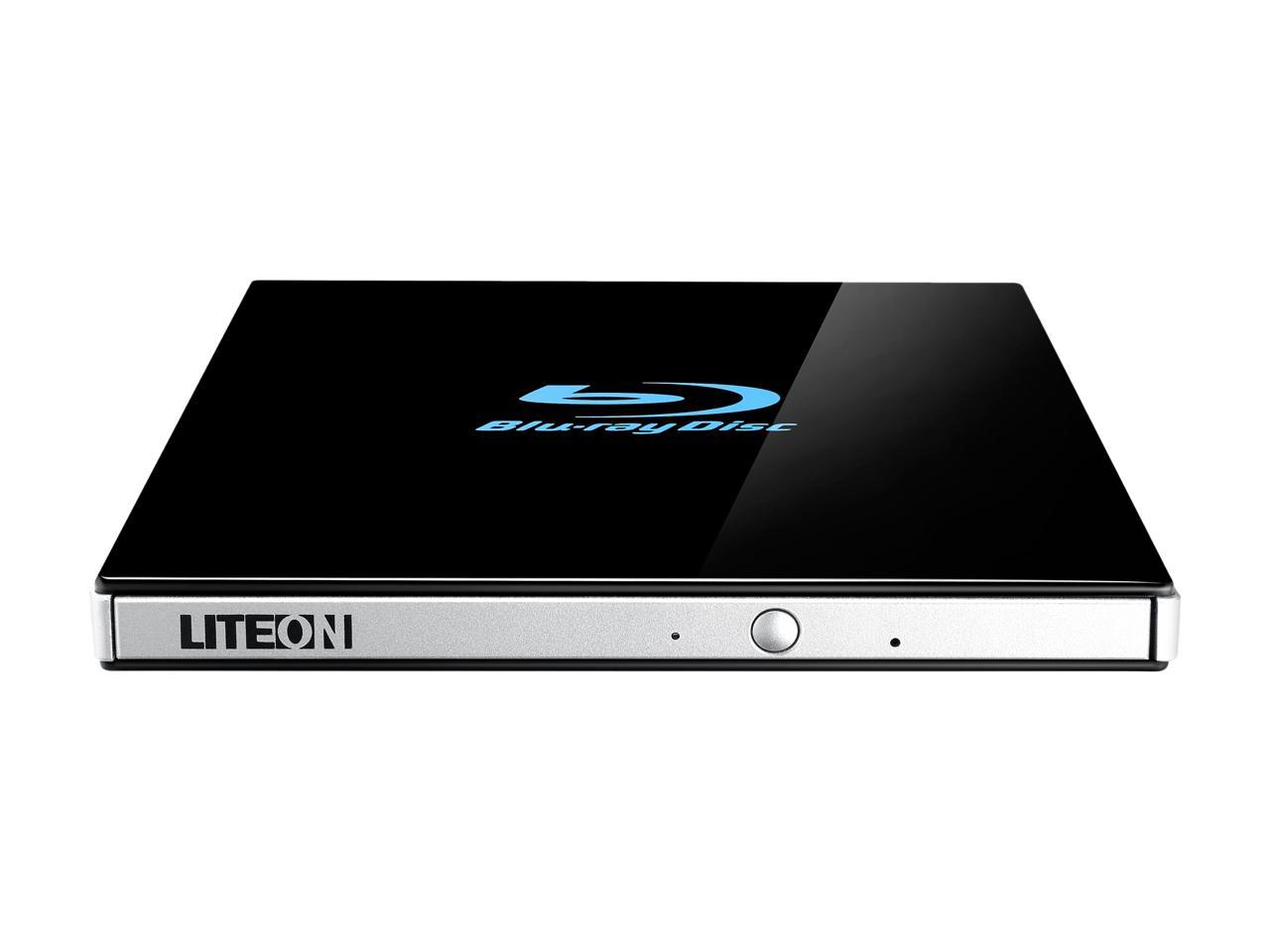 LITE-ON External Ultra-Slim Portable BD Writer UHD USB 3.0 Model EB1 