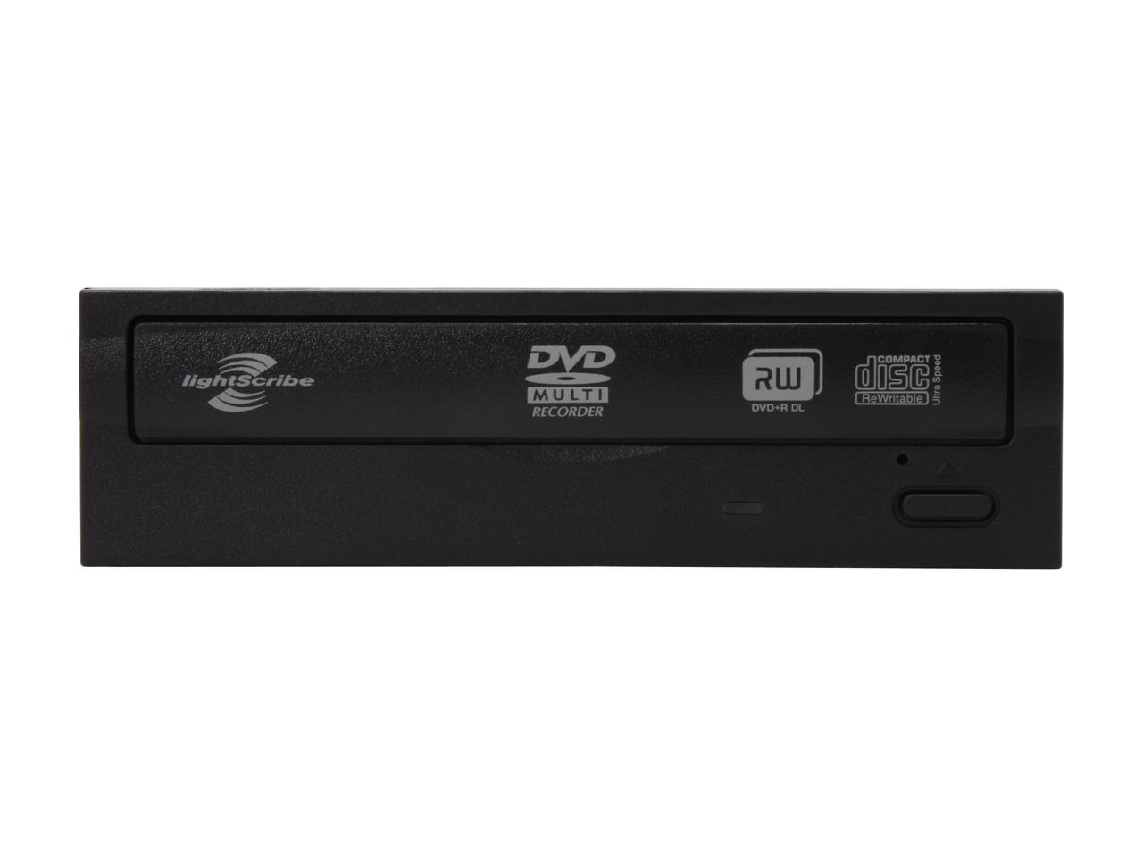 LITE-ON 22X DVD Burner with LightScribe Black SATA Model iHAS222-06 ...