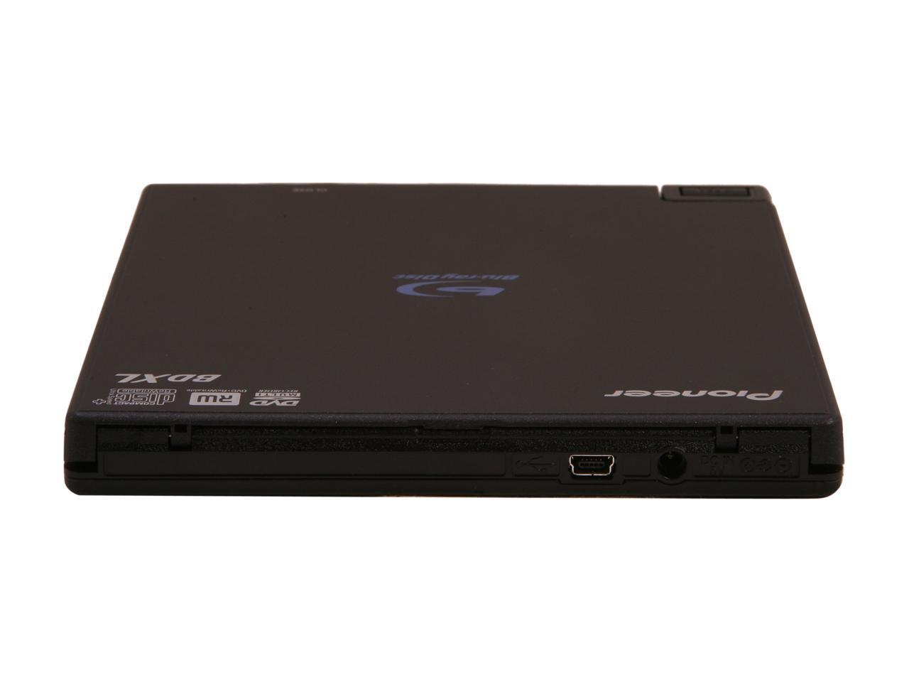 Pioneer USB 2.0 External Slim Portable Bluray Disc Writer with BDXL
