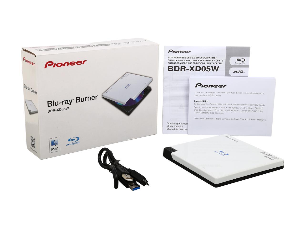 Pioneer USB 3.0 BluRay Drives Model BDRXD05W