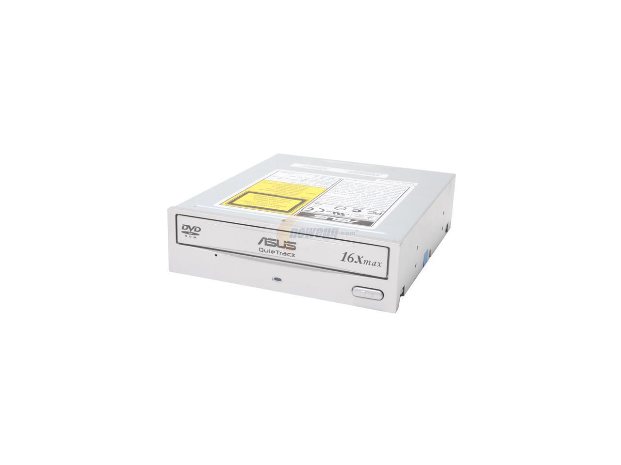 ASUS Silver ATAPI DVDROM Drive Model DVDE616A