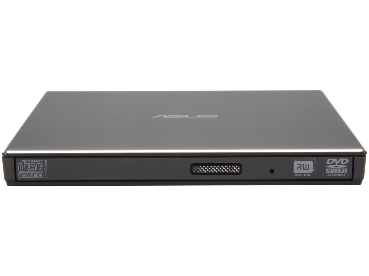 ASUS USB 2.0 External CD/DVD Drive Model ESEDRW08H BK