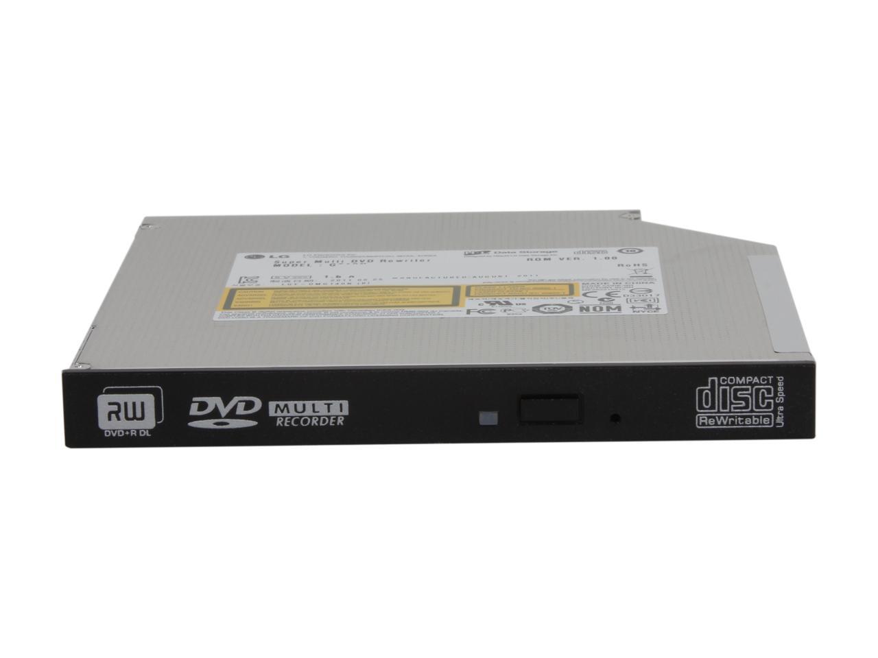 LG Slim DVD Writer Internal SATA Model GT40N