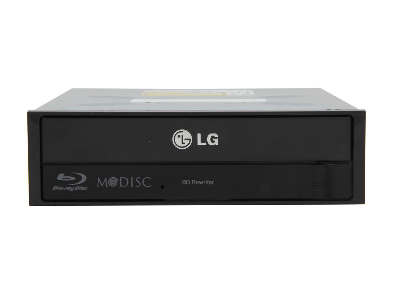 LG Black 14X BDR 2X BDRE 16X DVD+R 5X DVDRAM 12X BDROM 4MB Cache SATA BDXL BluRay Burner