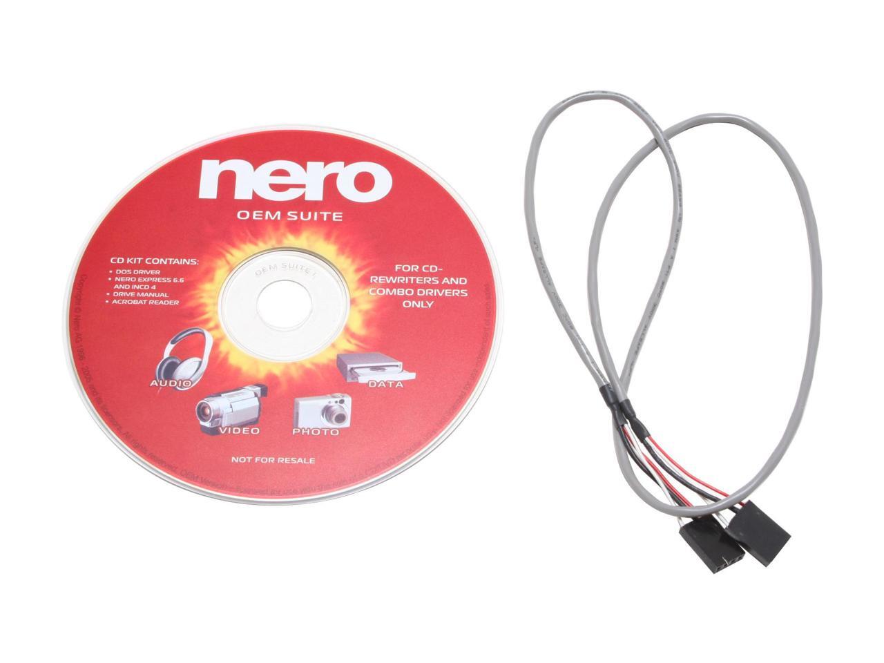 TEAC CD Burner Black IDE/ATAPI Model CDW552G/KIT/B