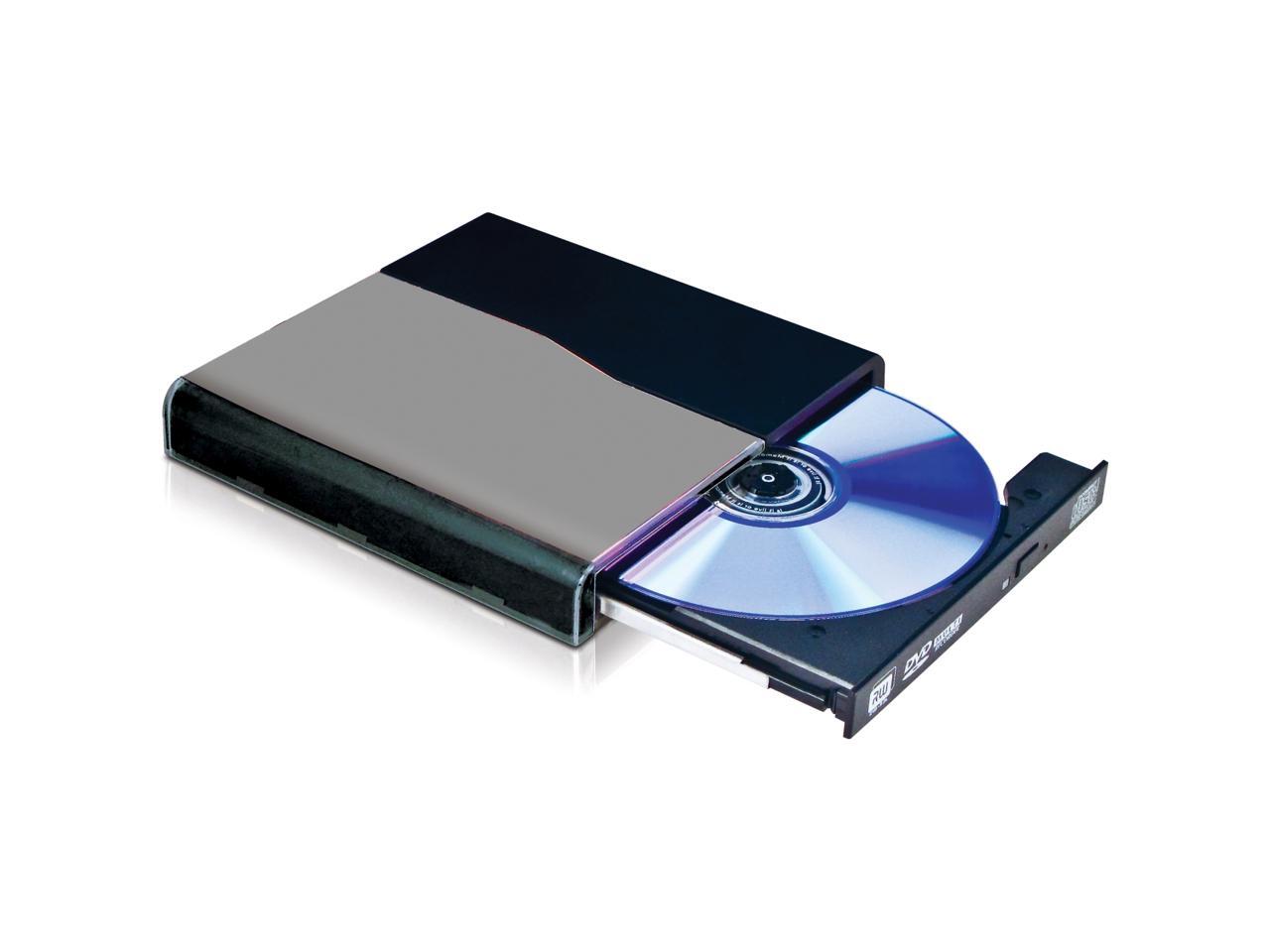 I/O MAGIC DVD RW Slim External Drives Model IDVD8PB2