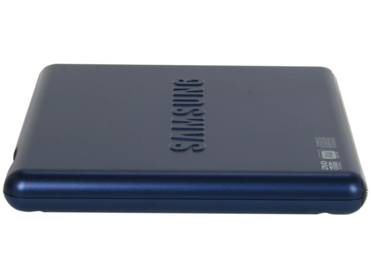 SAMSUNG USB 2.0 Slim External DVD Writer (Blue) Model SES084D/TSLS