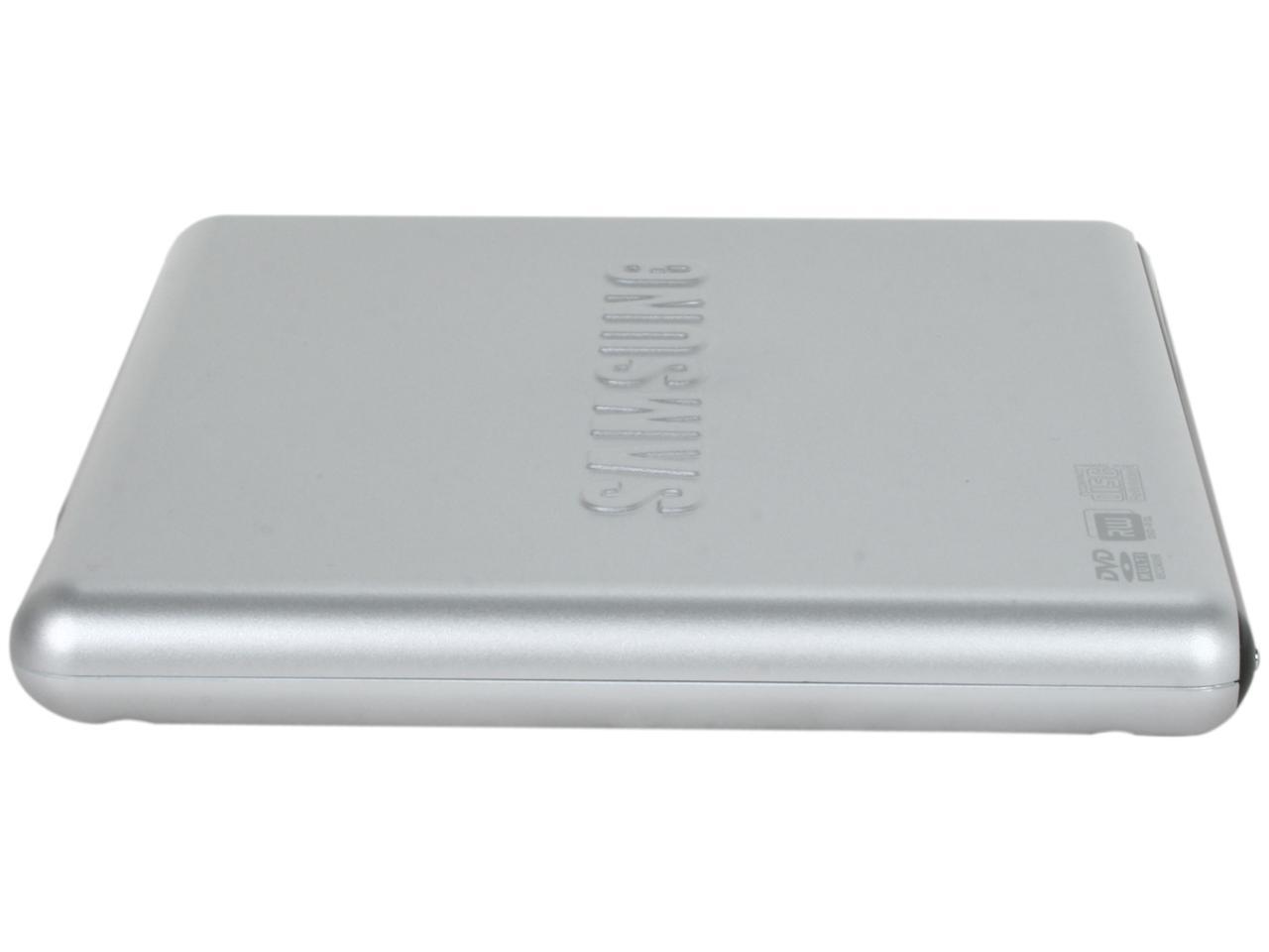 SAMSUNG USB 2.0 Slim External DVD Writer (Silver) Model SES084D/TSSS