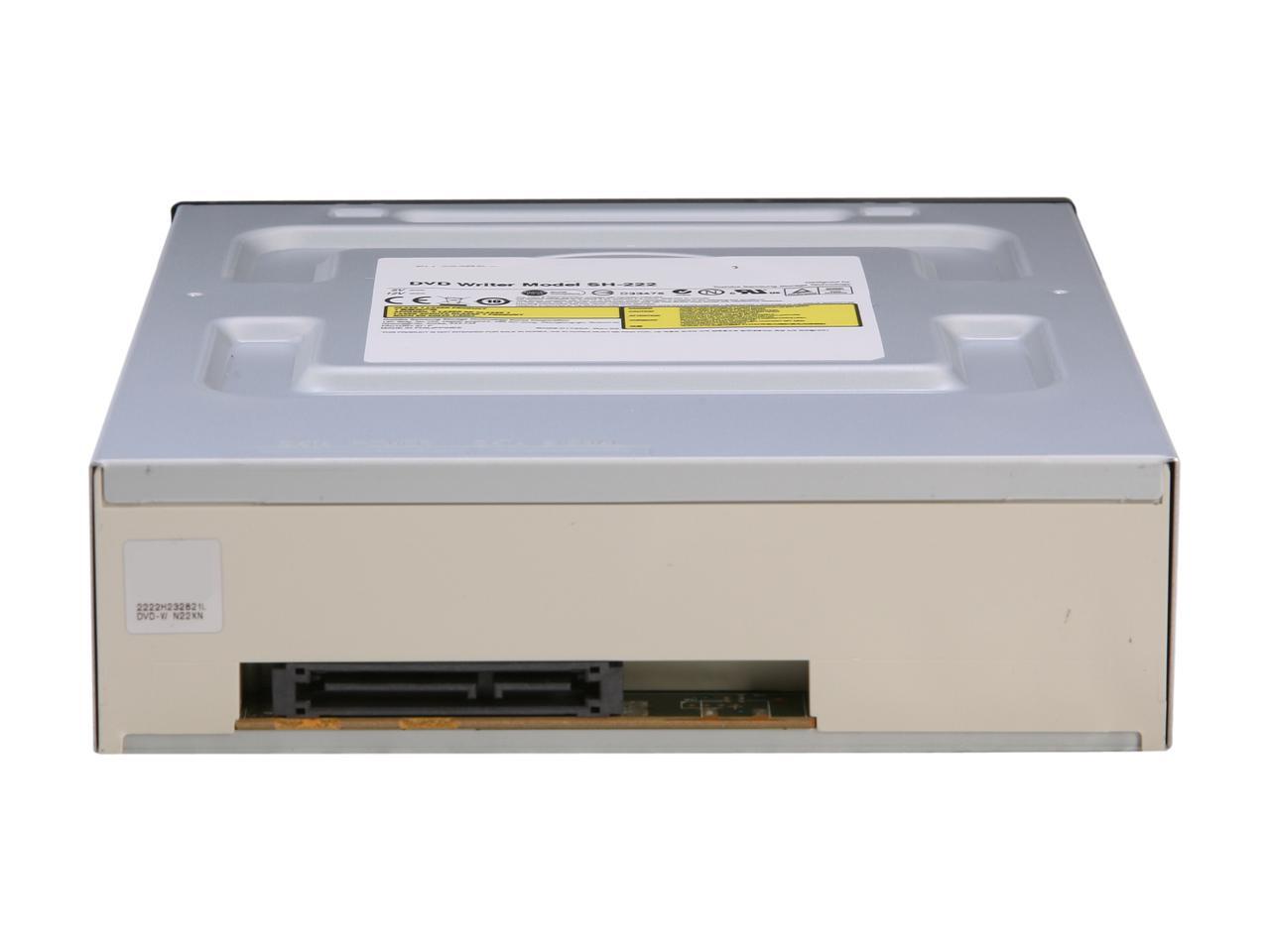 SAMSUNG Internal DVD Writer Black SATA Model SH222BB/RSBS