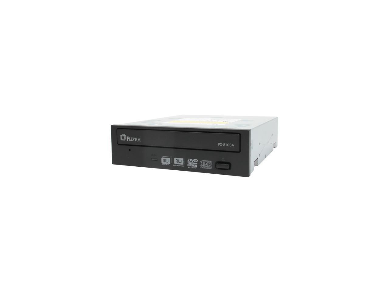 PLEXTOR 18X DVD±R Super Multi DVD Burner Black SATA Model PX810SA/IBP