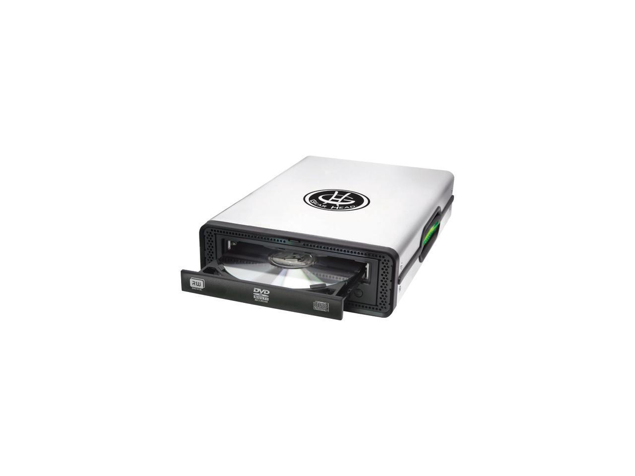 GEAR HEAD USB 2.0 24x DVD External Burner Model 24XDVDEXT