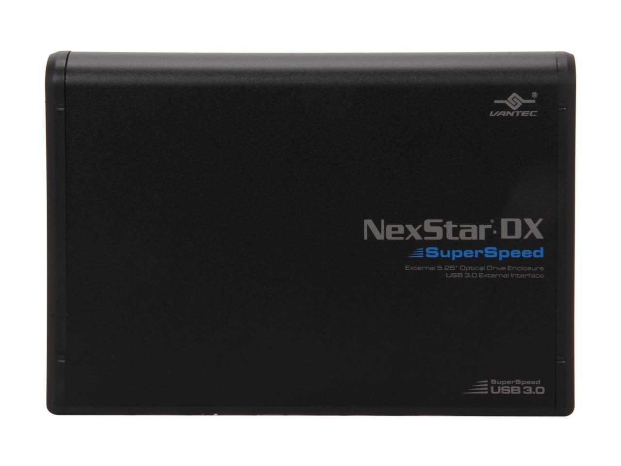 VANTEC ST530S3BK External 5.25" Optical Drive Enclosure USB 3.0