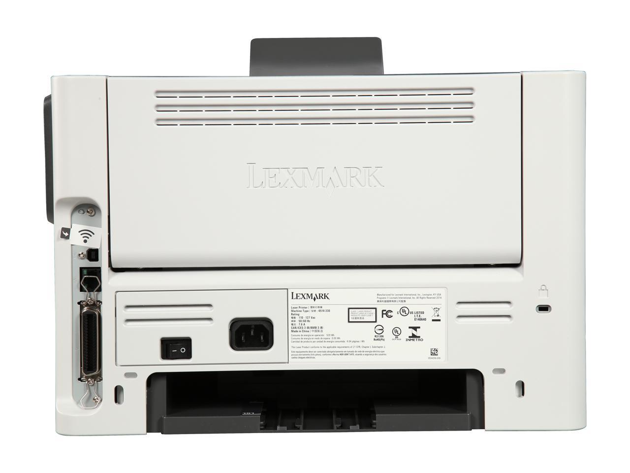 Принтер lexmark ms317dn застряла бумага