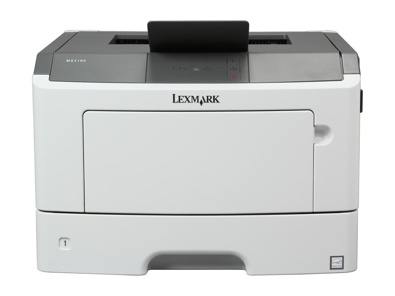 Open Box Lexmark MS310d Workgroup Monochrome LPT / USB Laser Printer