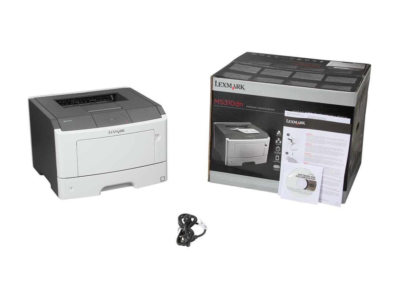 Lexmark MS310dn Workgroup Monochrome Laser Printer - Newegg.ca