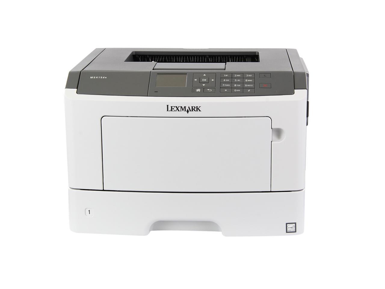 Не печатает принтер lexmark ms415dn