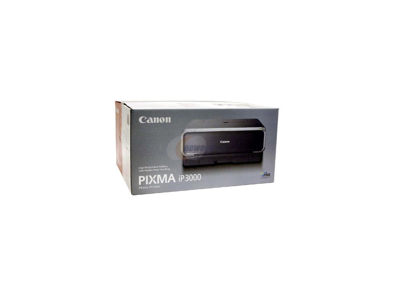 how to work canon pixma ip3000 photo printer
