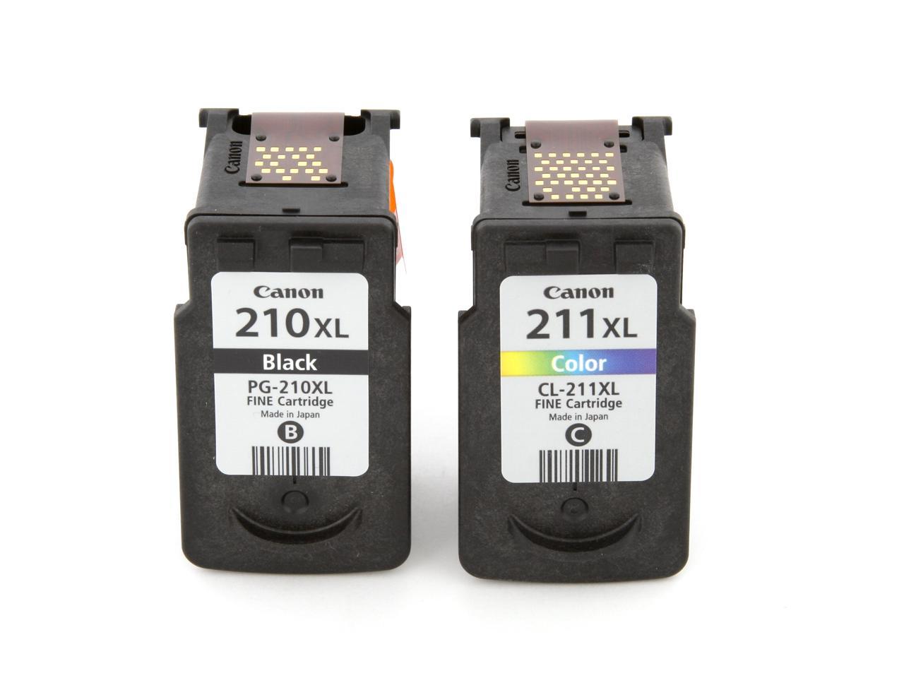 Canon PG-210 XL/CL-211 XL High Yield Ink Cartridge - Combo Pack -  Black/Color 