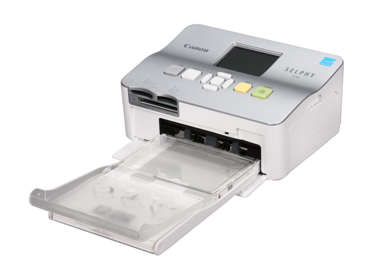 Canon SELPHY CP780 Silver 3501B001 USB DyeSublimation Photo Color