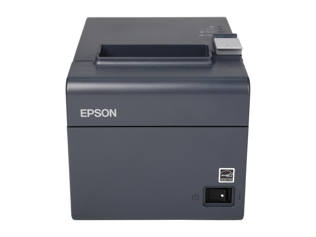 Open Box Epson Tm T20ii Single Station Thermal Receipt Printer Usb Serial Dark Gray 2160