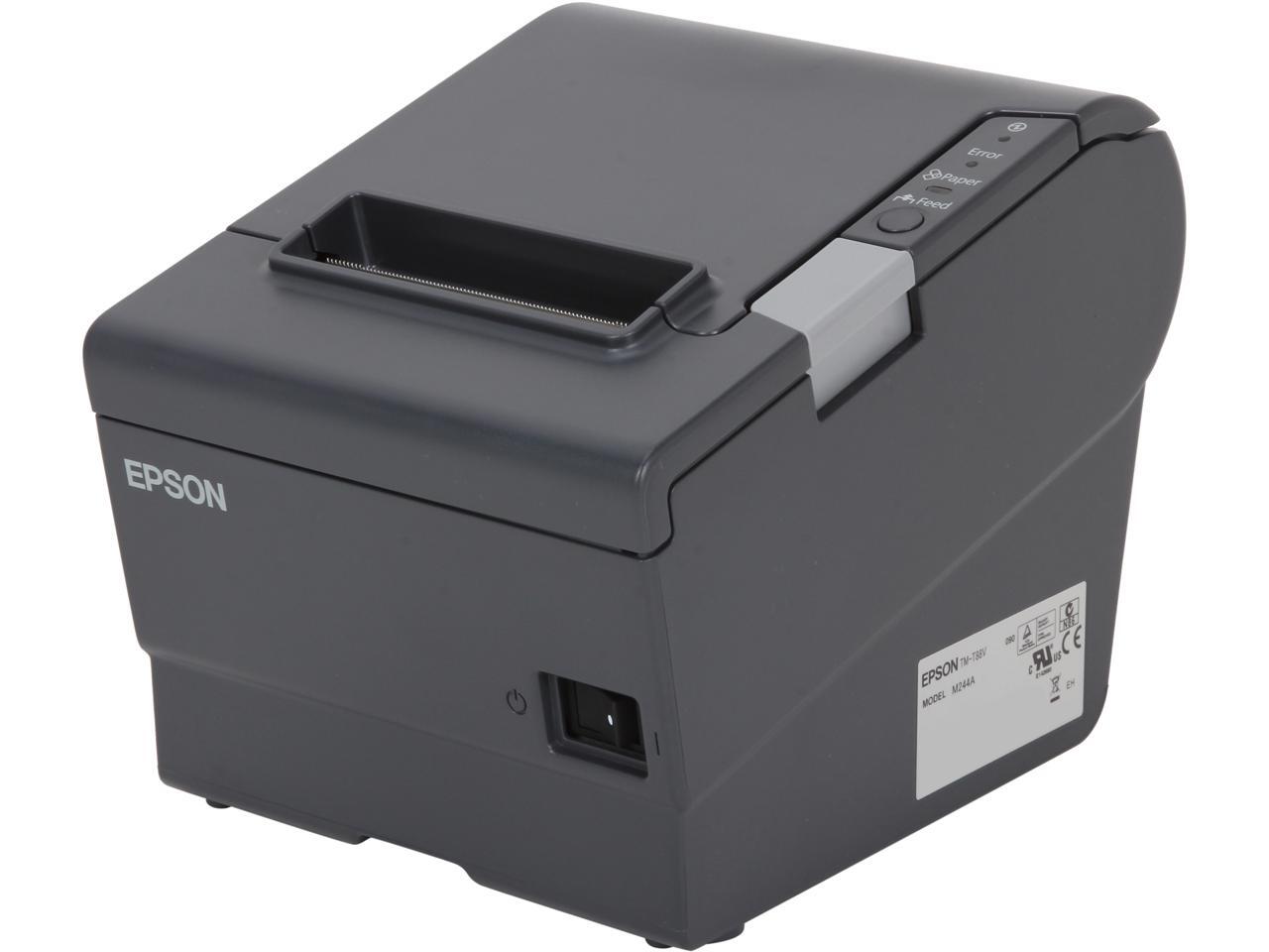 Epson TMT88V POS Thermal Receipt Printer Dark Gray C31CA85955