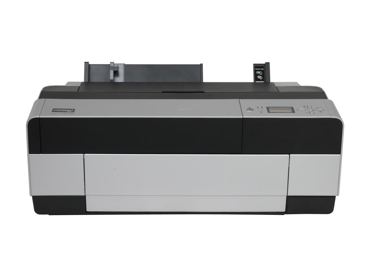 Epson Stylus Pro 3800 C635011ucm Ethernet Rj 45 Usb Inkjet Workgroup Color Printer 3139