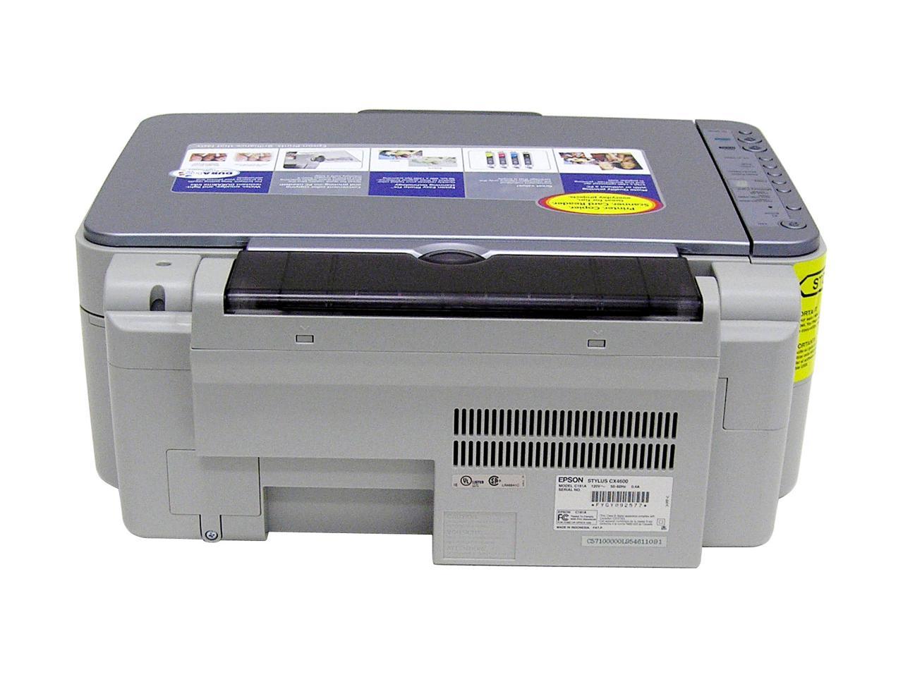 Epson Stylus Cx4600 C11c571001 Usb Inkjet Mfc All In One Color Printer 7471