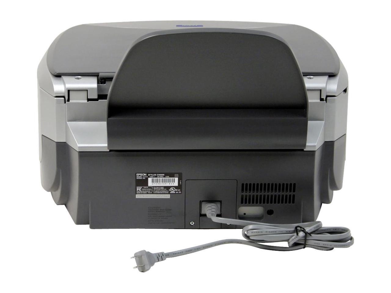 Epson Stylus Cx6600 Usb Inkjet Mfc All In One Color Printer 9298
