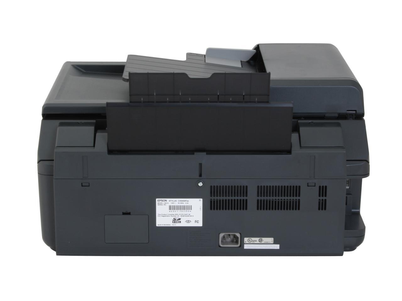EPSON Stylus CX9400FAX C11C696201 InkJet MFC / All-In-One Color Printer - Newegg.com