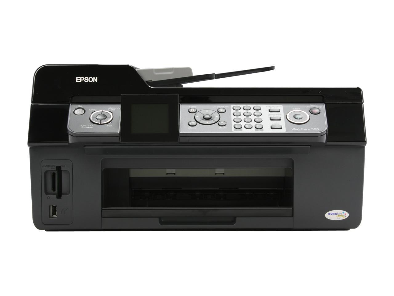 EPSON WorkForce 500 USB InkJet MFC / AllInOne Color Printer