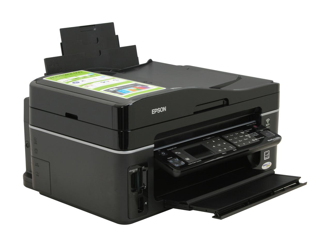 EPSON WorkForce 600 (RJ45) / USB / WiFi InkJet MFC / AllIn