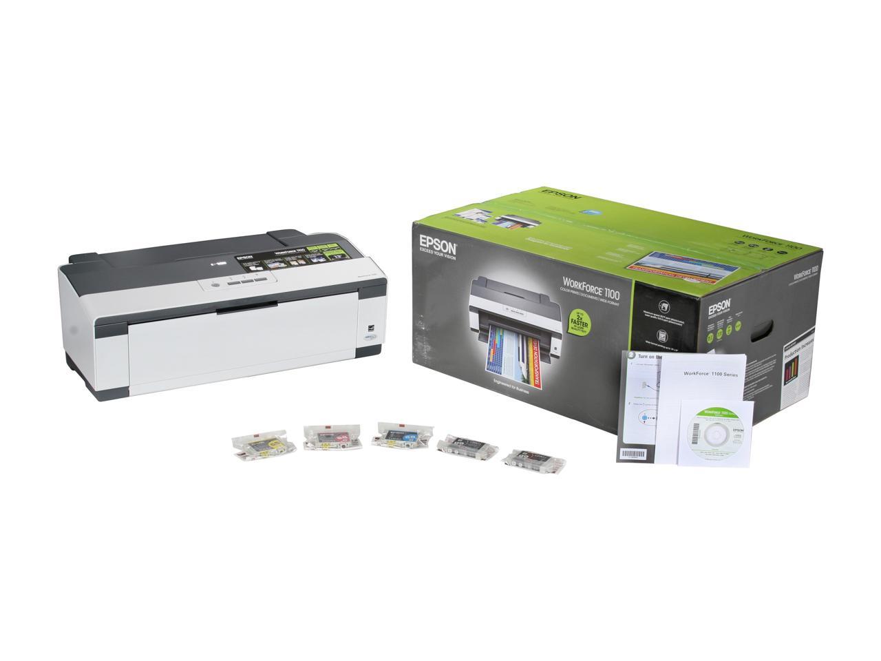 Epson Workforce 1100 C11ca58201 Usb Inkjet Color Printer