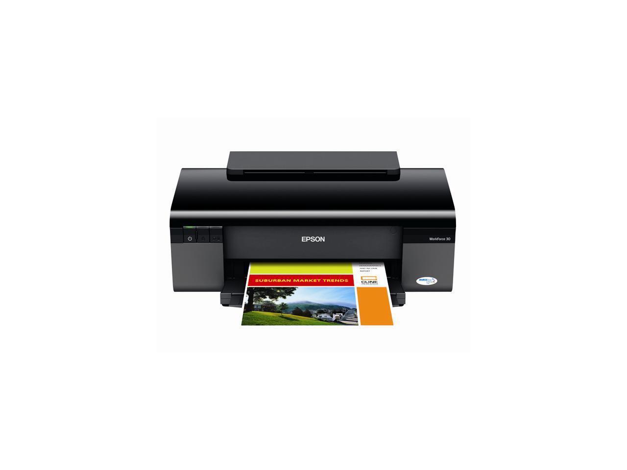 Epson Workforce 30 C11ca19202 Inkjet Personal Color Printer Neweggca 9334