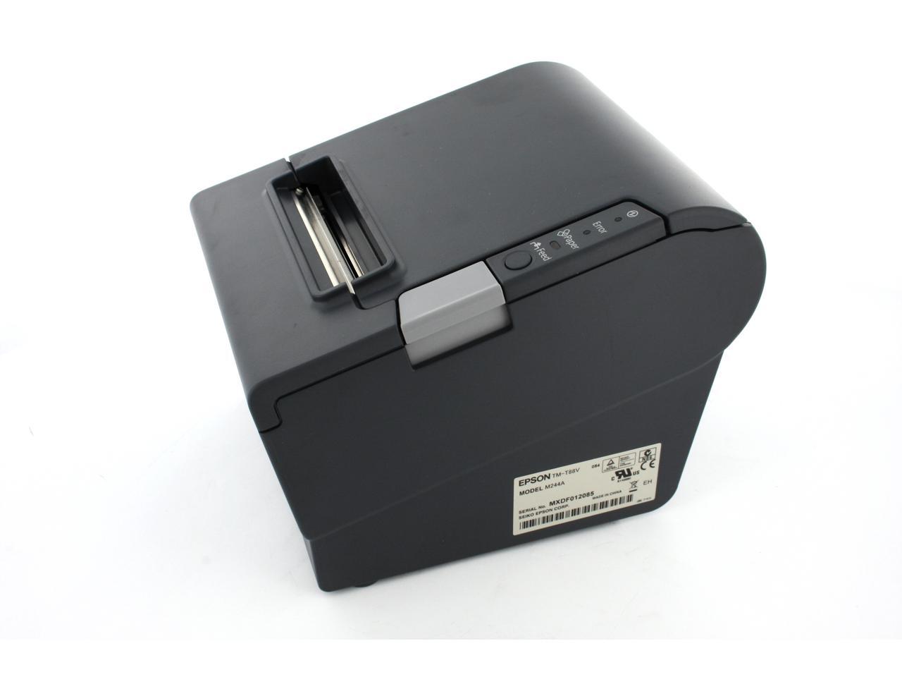 TM-T88IV Epson Dark Gray Thermal Receipt Printer Serial Interface M129H 