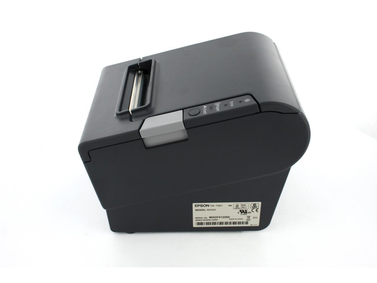 Epson TM-T88IV  M129H Thermal POS Receipt Printer Ethernet w Power Supply 