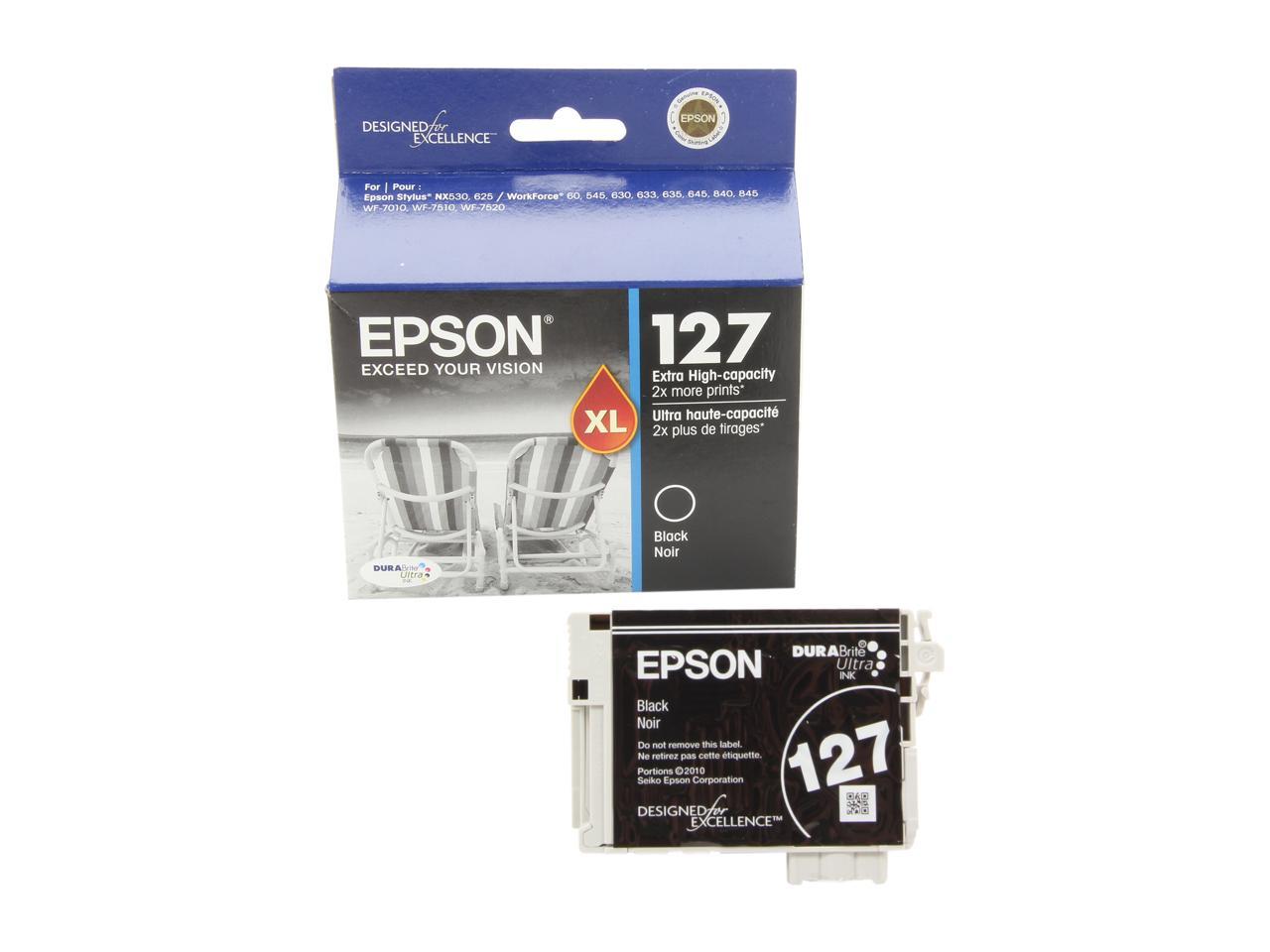 Epson 127 T127120 Extra High Capacity Ink Cartridge Black 9314