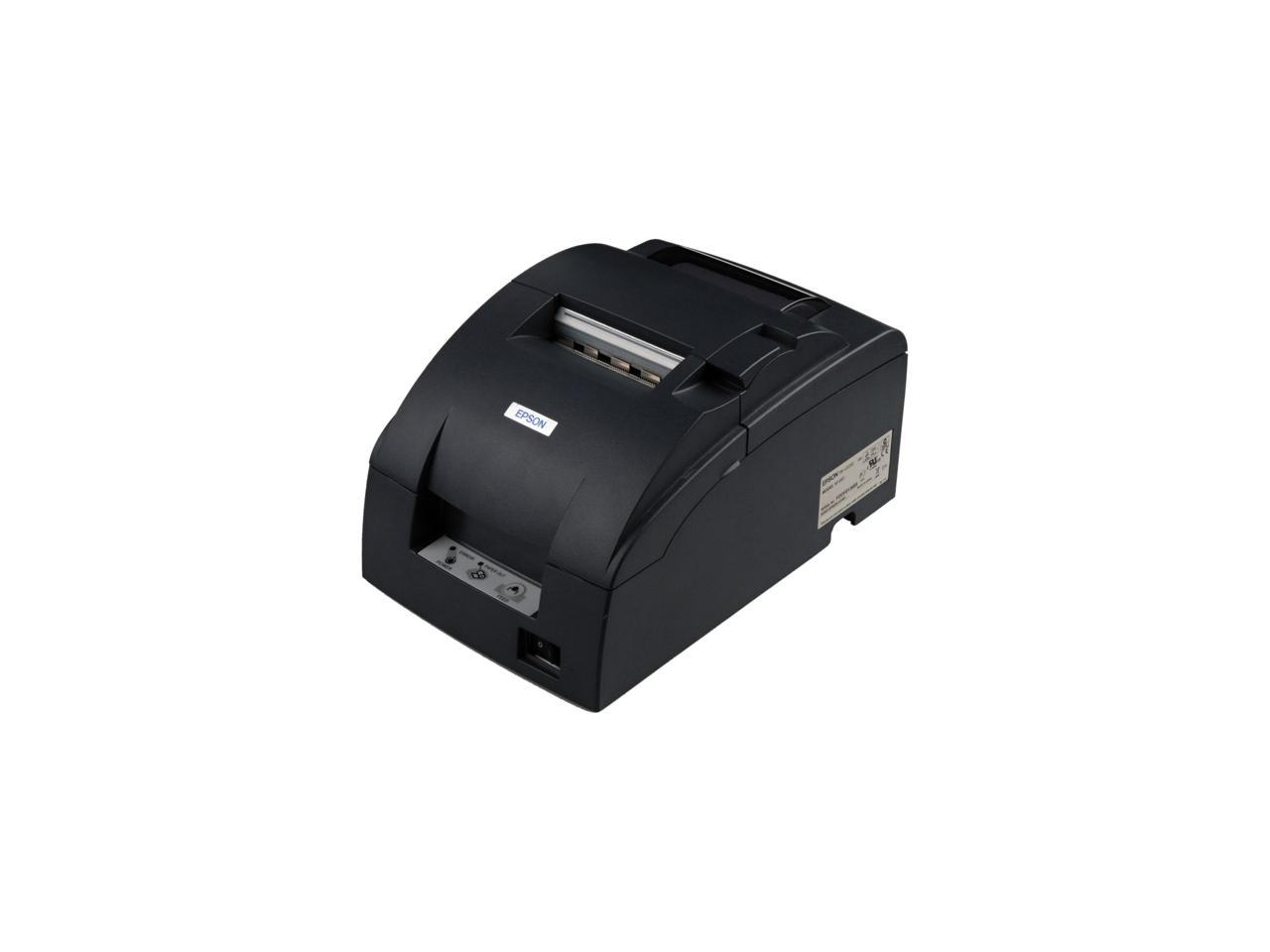 Open Box Epson Tm U220a Receiptkitchen Impact Printer With Auto Cutter And Take Up Journal 2786