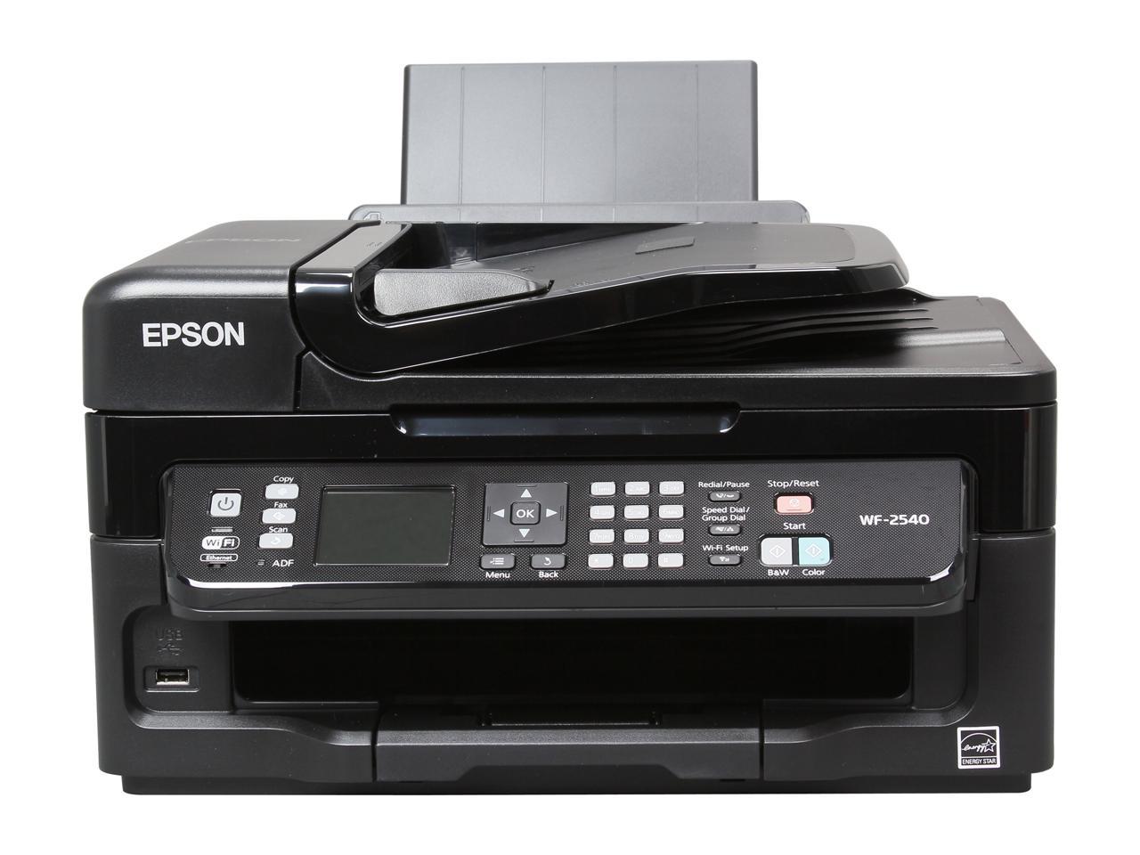 EPSON WorkForce WF2540 (RJ45) / USB / WiFi InkJet MFC / All