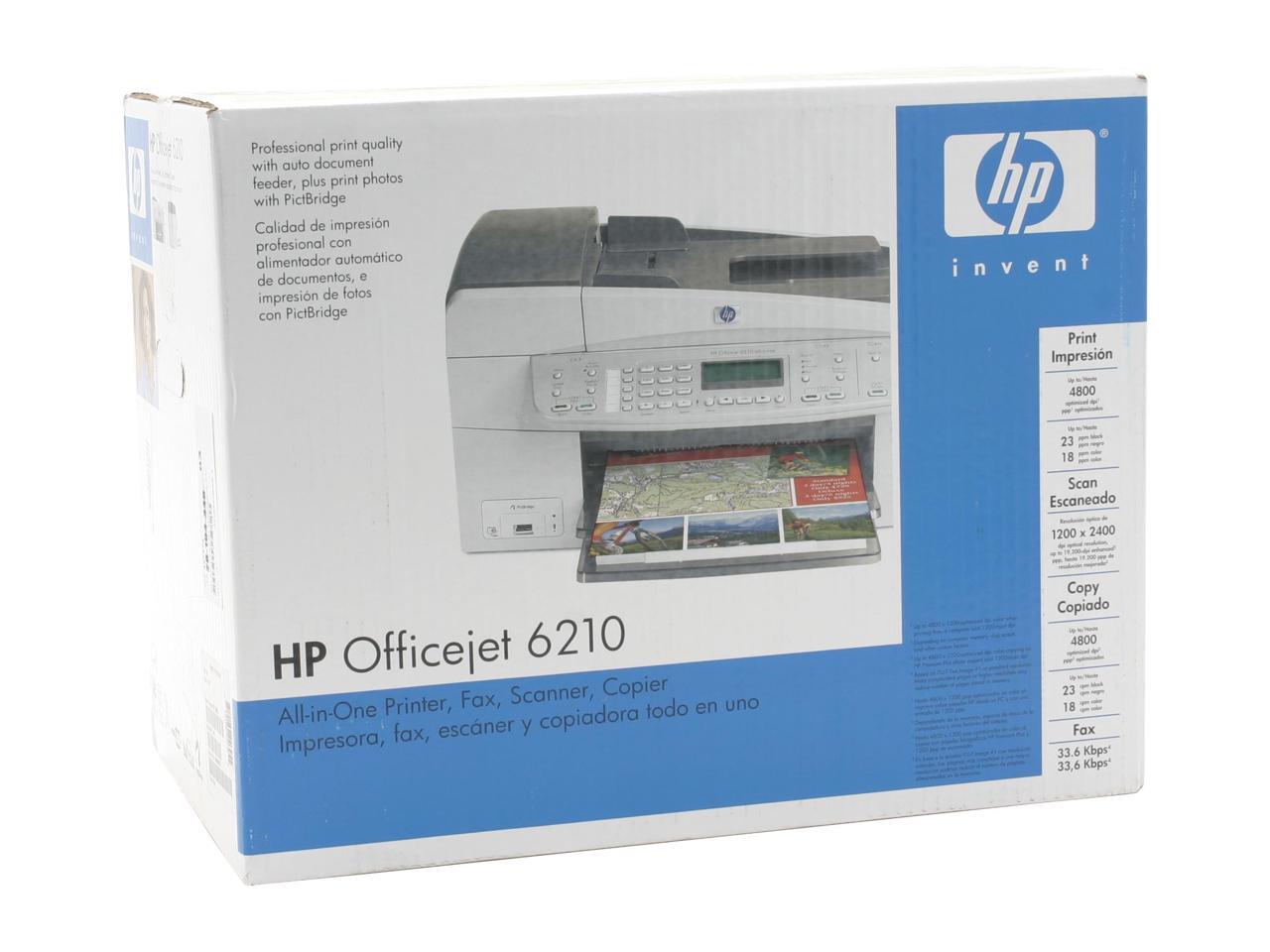 Hp Officejet 6210 All In One Software HP Officejet 6210 Q5801A USB InkJet MFC / All-In-One Color Printer