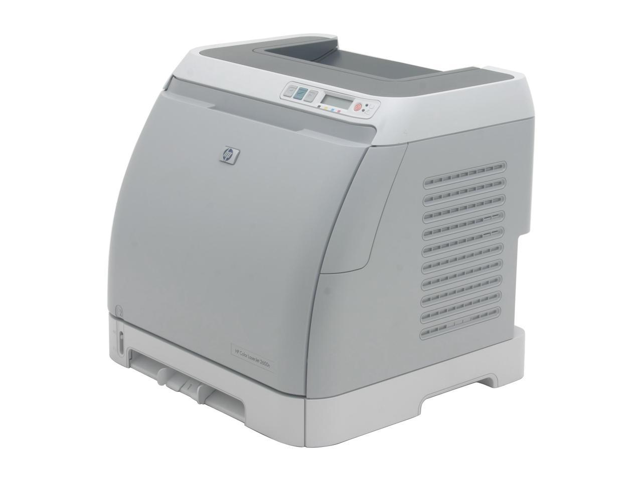 Принтер hp color laserjet 2600n как печатать