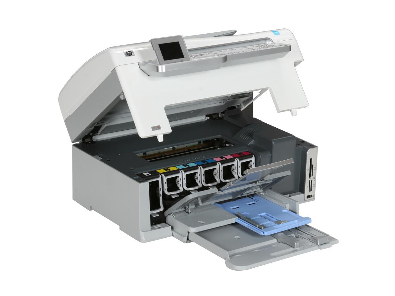 Hp Photosmart C7280 Cc567a Up To 34 Ppm 4800 X 1200 Dpi Wireless Inkjet Mfc All In One Color Printer Newegg Com