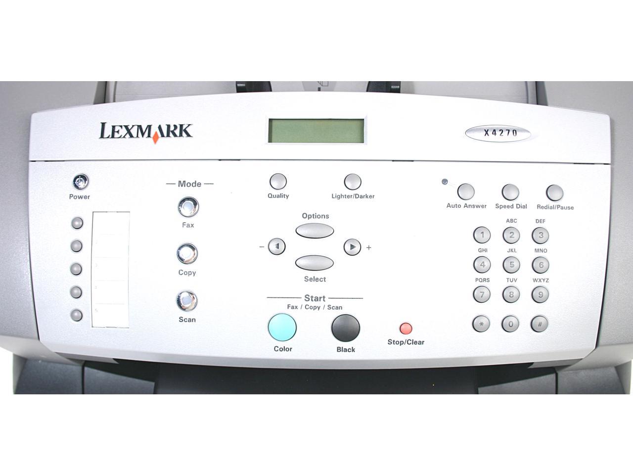 lexmark x4270 driver