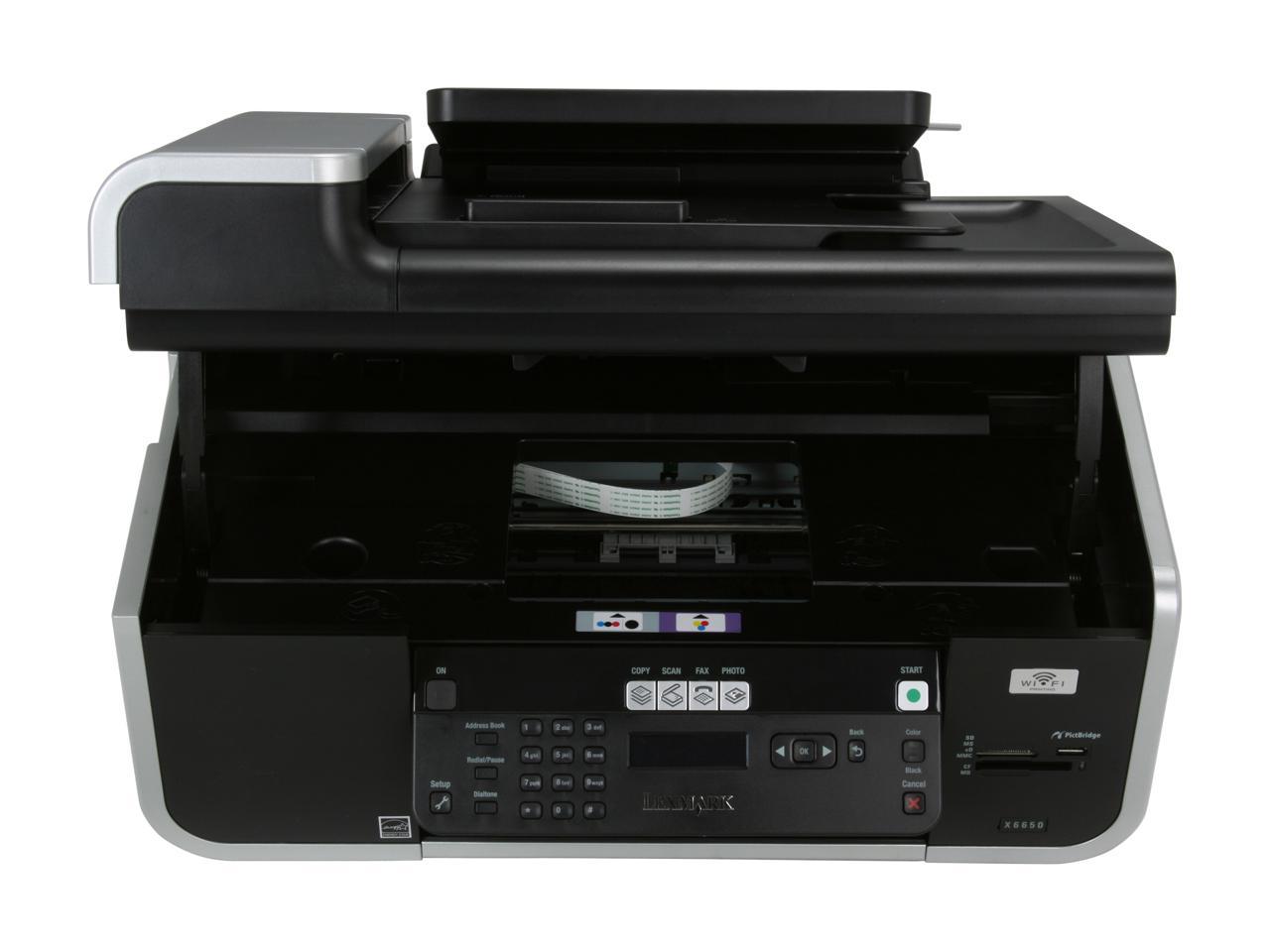 lexmark x6650 software windows 8