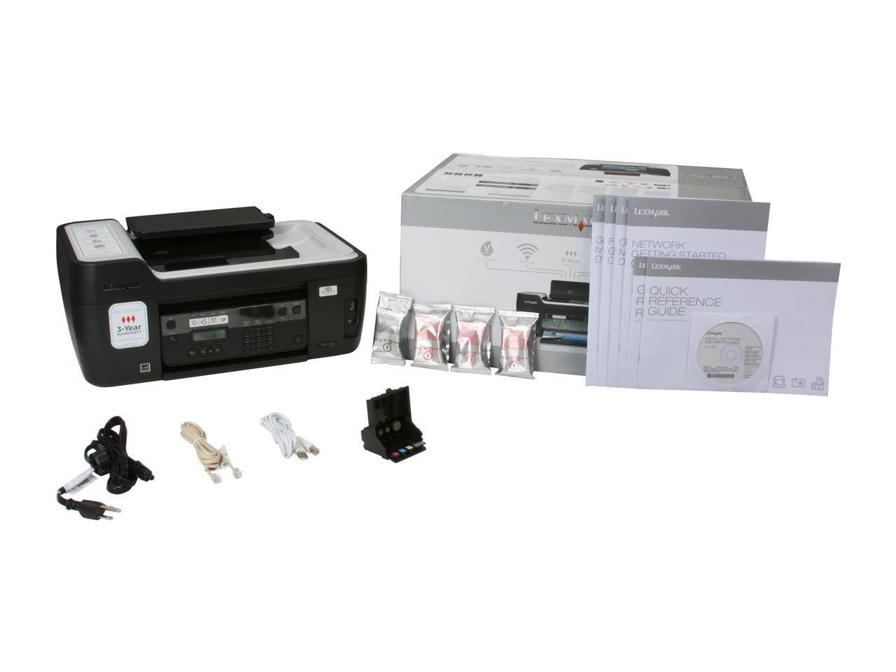 Open Box LEXMARK Interpret S405 USB / WiFi Thermal Inkjet MFC / All