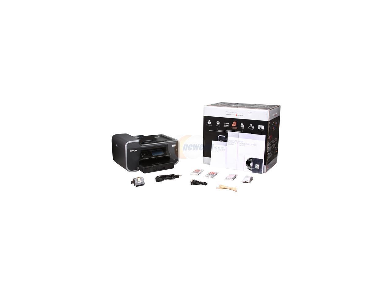 lexmark pro901 wireless setup utility