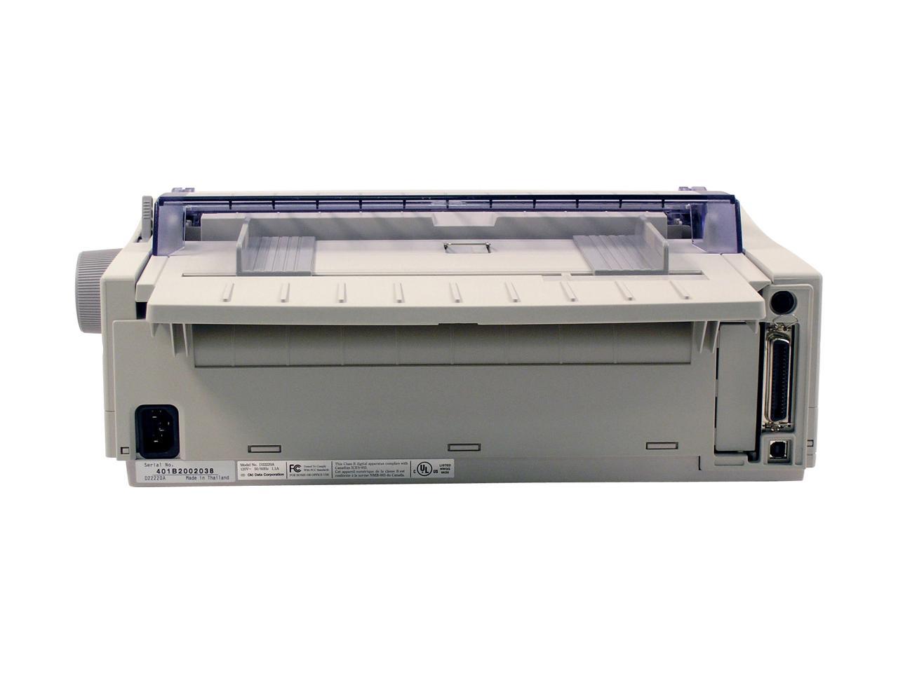 okidata microline 320 turbo 9-pin impact printer