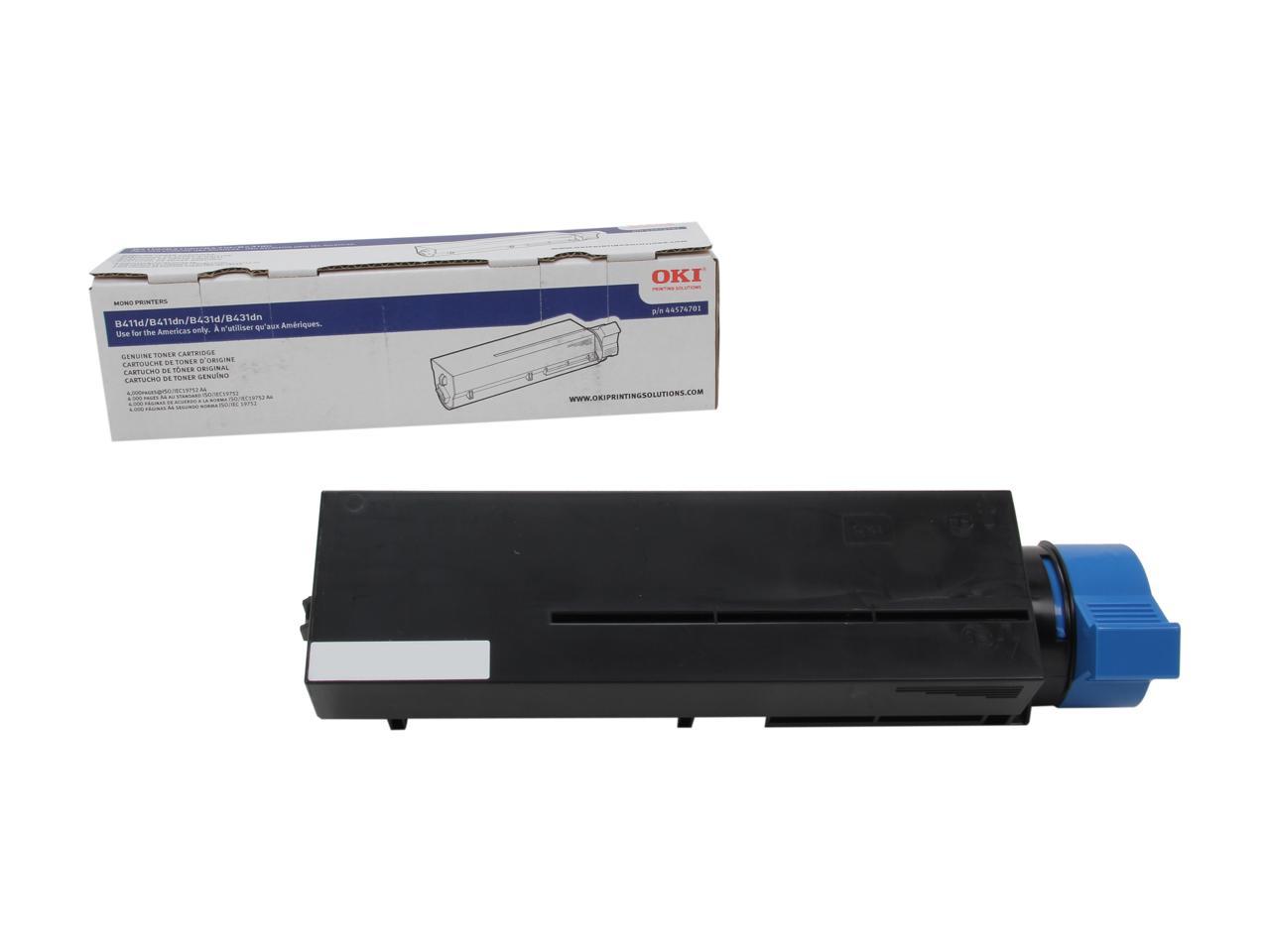 Oki Data 44574701 Toner Cartridge - Black - Newegg.com